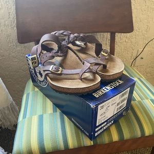 Yara braided Birkenstock